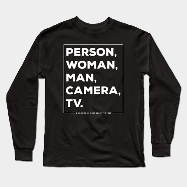 Person Woman Man Camera TV Long Sleeve T-Shirt by deadright